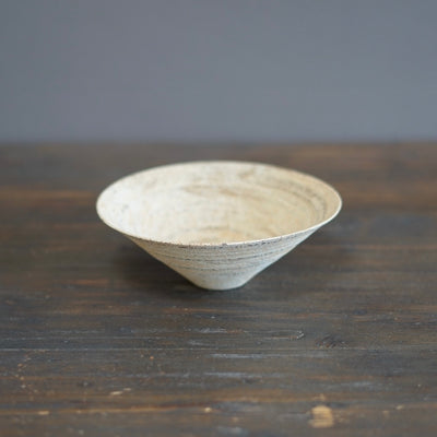 Milk Tea Color Conic Bowl #AK22D