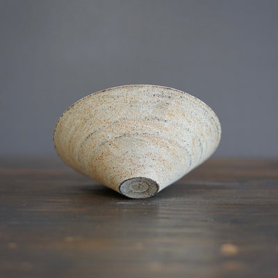 Milk Tea Color Conic Bowl #AK22D