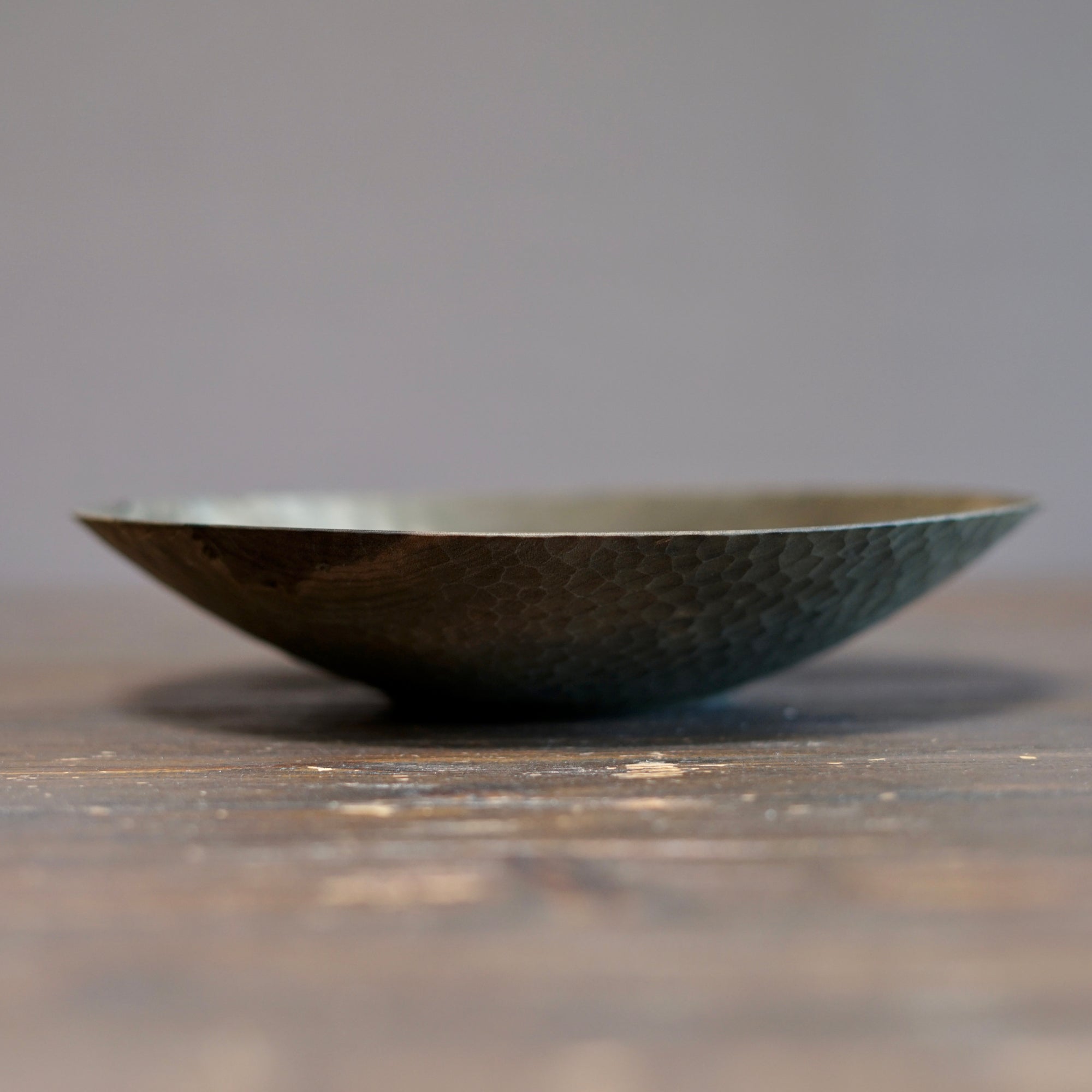 Medium Iron Dye Shallow Bowl #YO13
