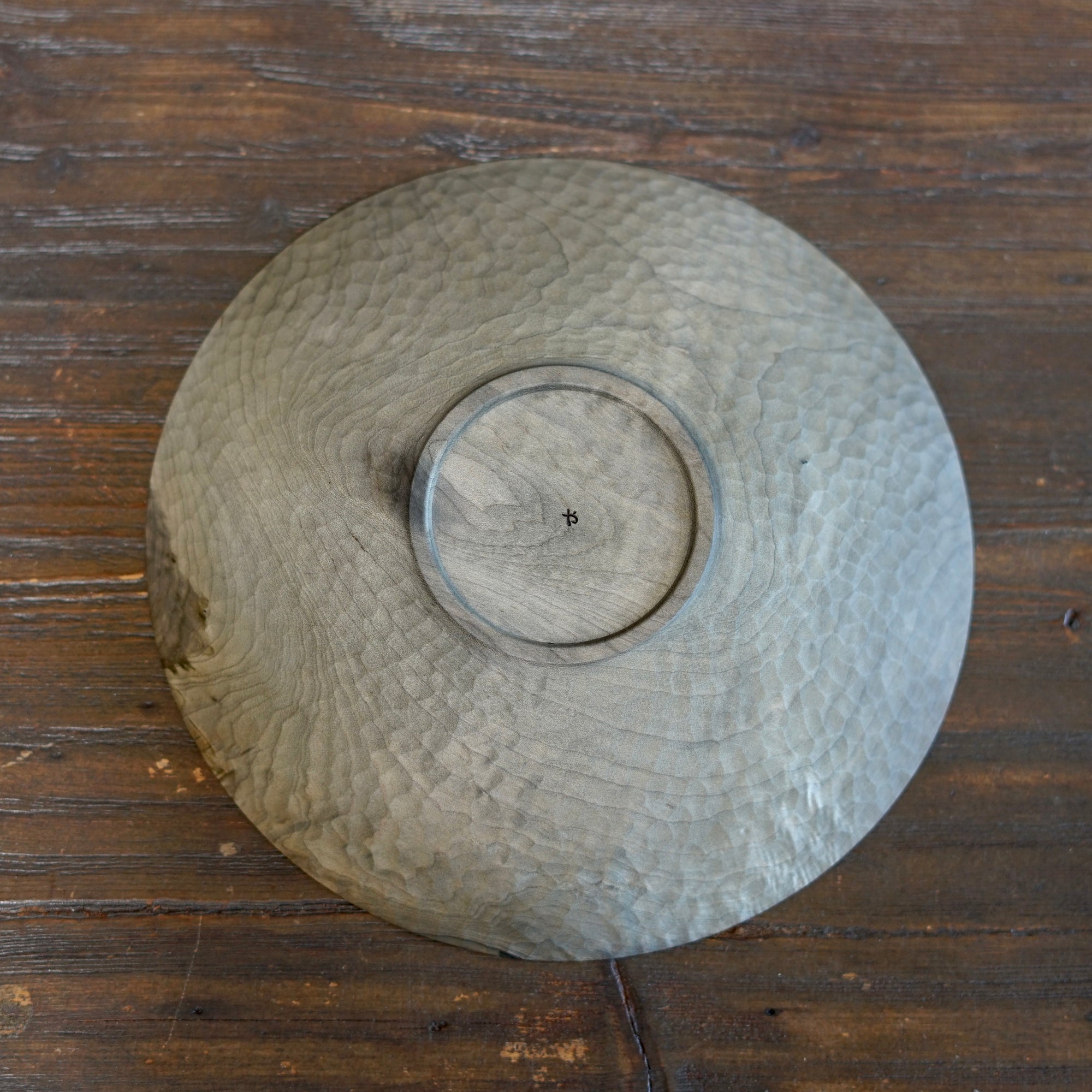 Medium Iron Dye Shallow Bowl #YO13