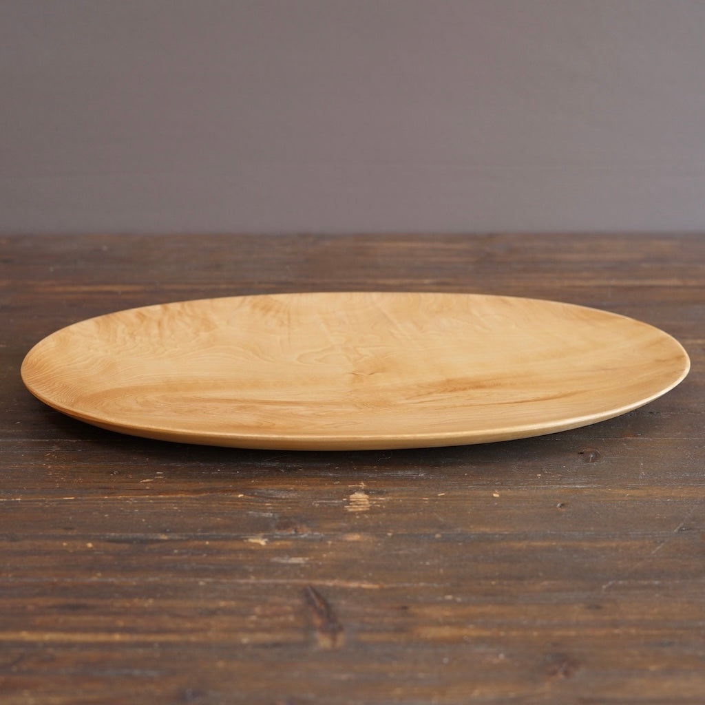 Hand Carved Oval Serving Platter #YT46