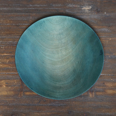 Medium Indigo Shallow Bowl #YO14
