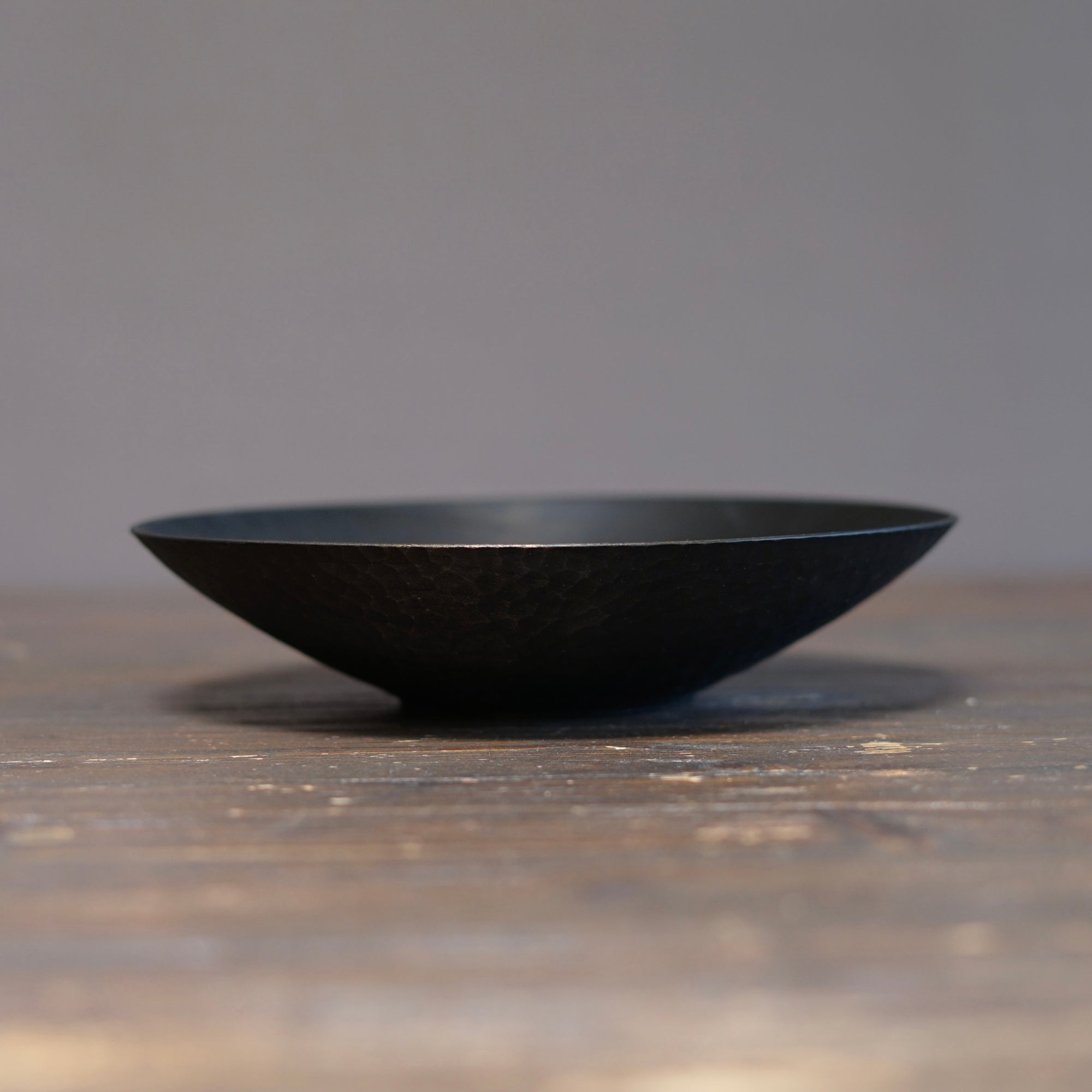 Medium Black Shallow Bowl #YO15