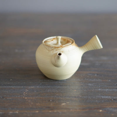 Scarlet MOGAKE KYUSU Teapot #MH3