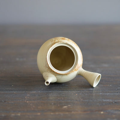 Scarlet MOGAKE KYUSU Teapot #MH3