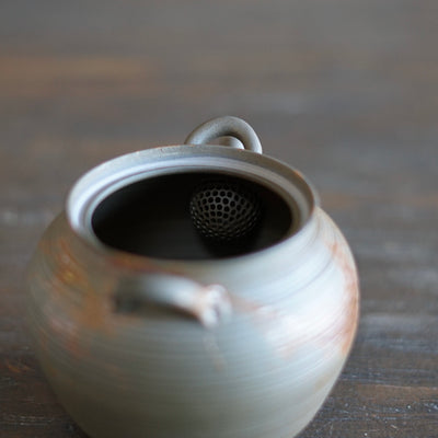 Scarlet MOGAKE DOBIN Teapot #MH6C