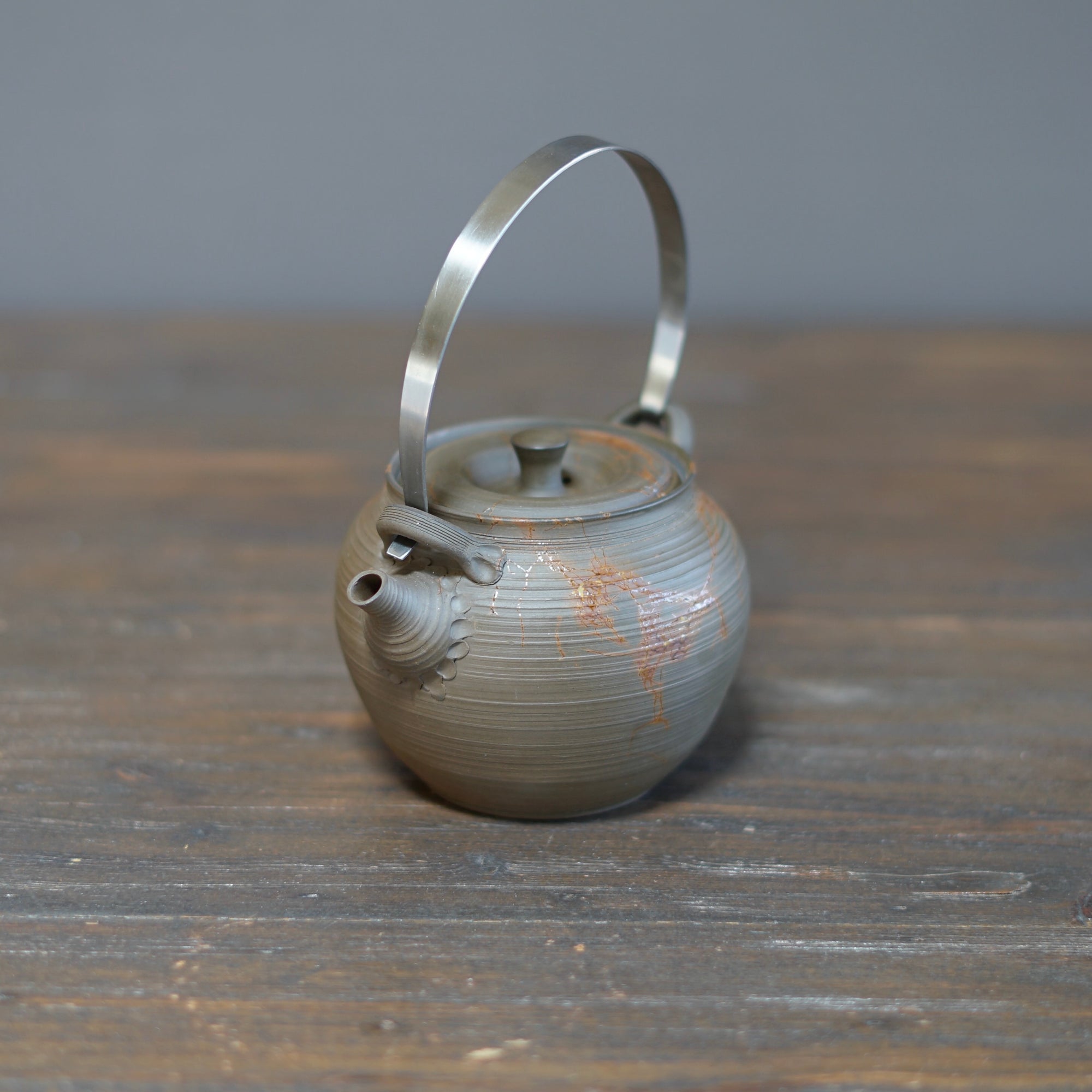 Scarlet MOGAKE DOBIN Teapot #MH6C