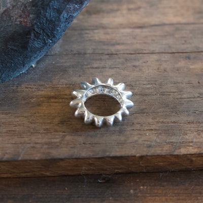 Round Progression Ring Sterling Silver #8003