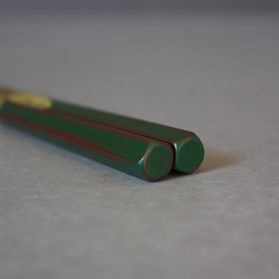 Pentagon Green Chopsticks
