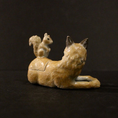 Fox and Squirrel Box by Ruri Takeuchi
