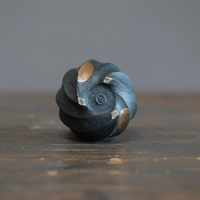 Twisted Copper Flower Vase #OMT128B