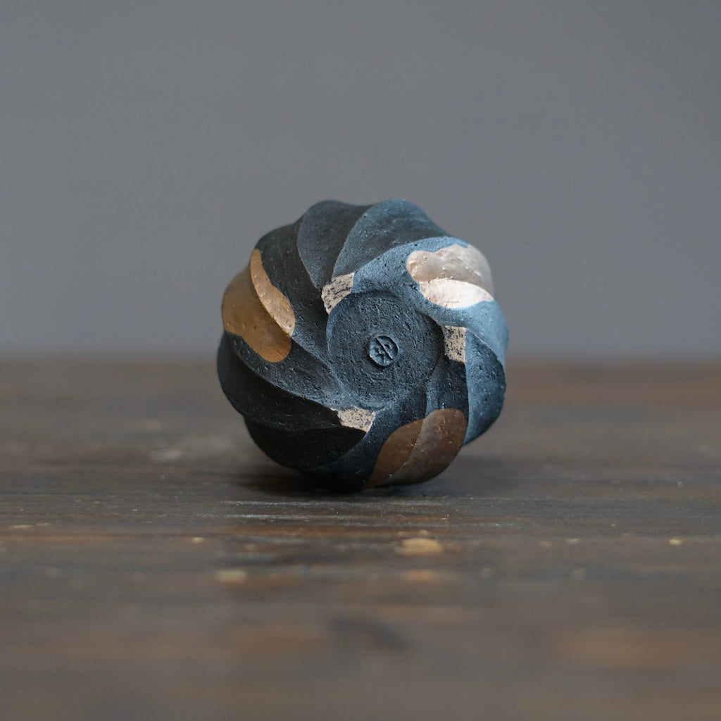 Twisted Copper Flower Vase #OMT128D