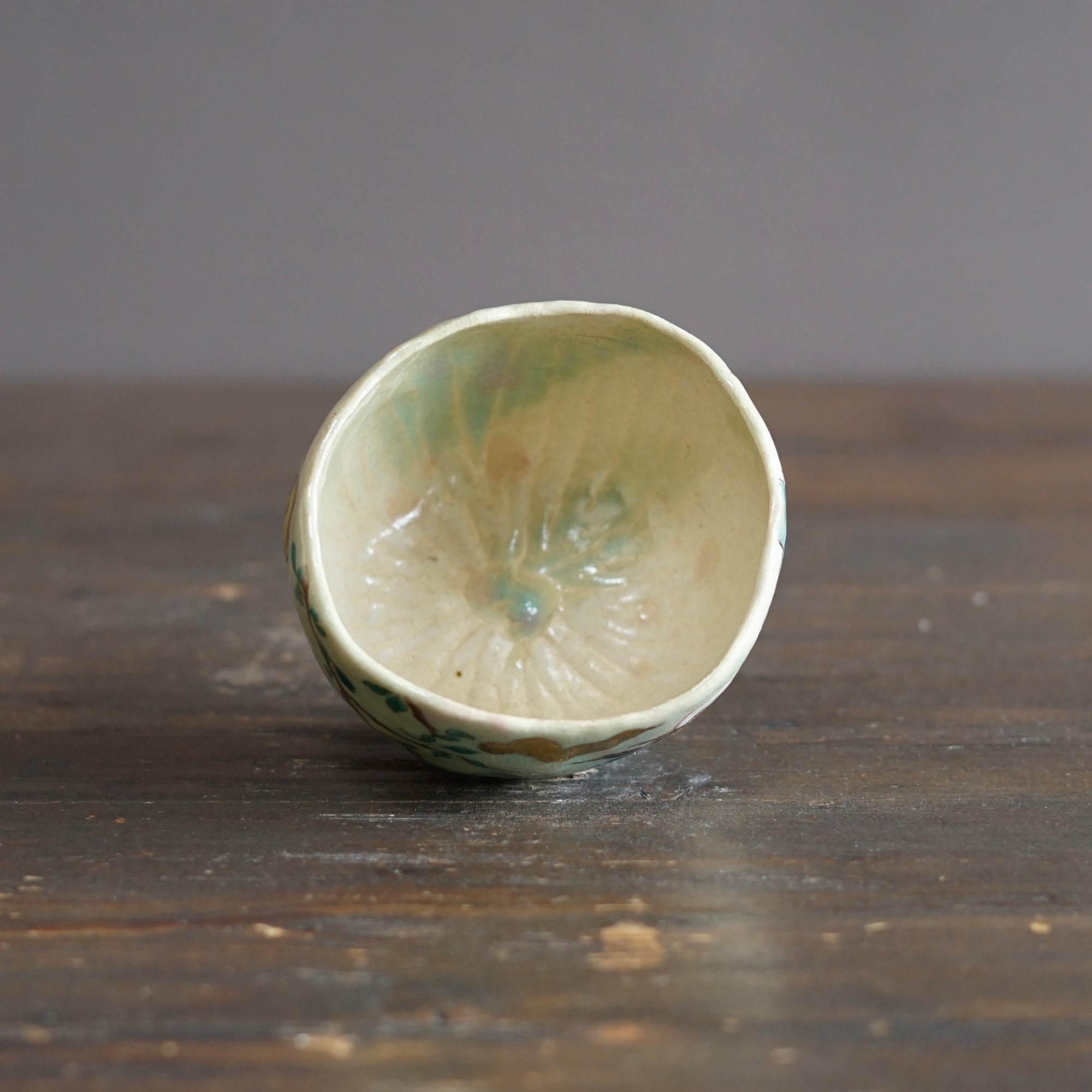 Cycling Schoolgirl Tea Ceremony Bowl #MA147