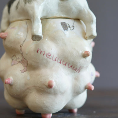 Moo Moo's Lidded Jar #MA135