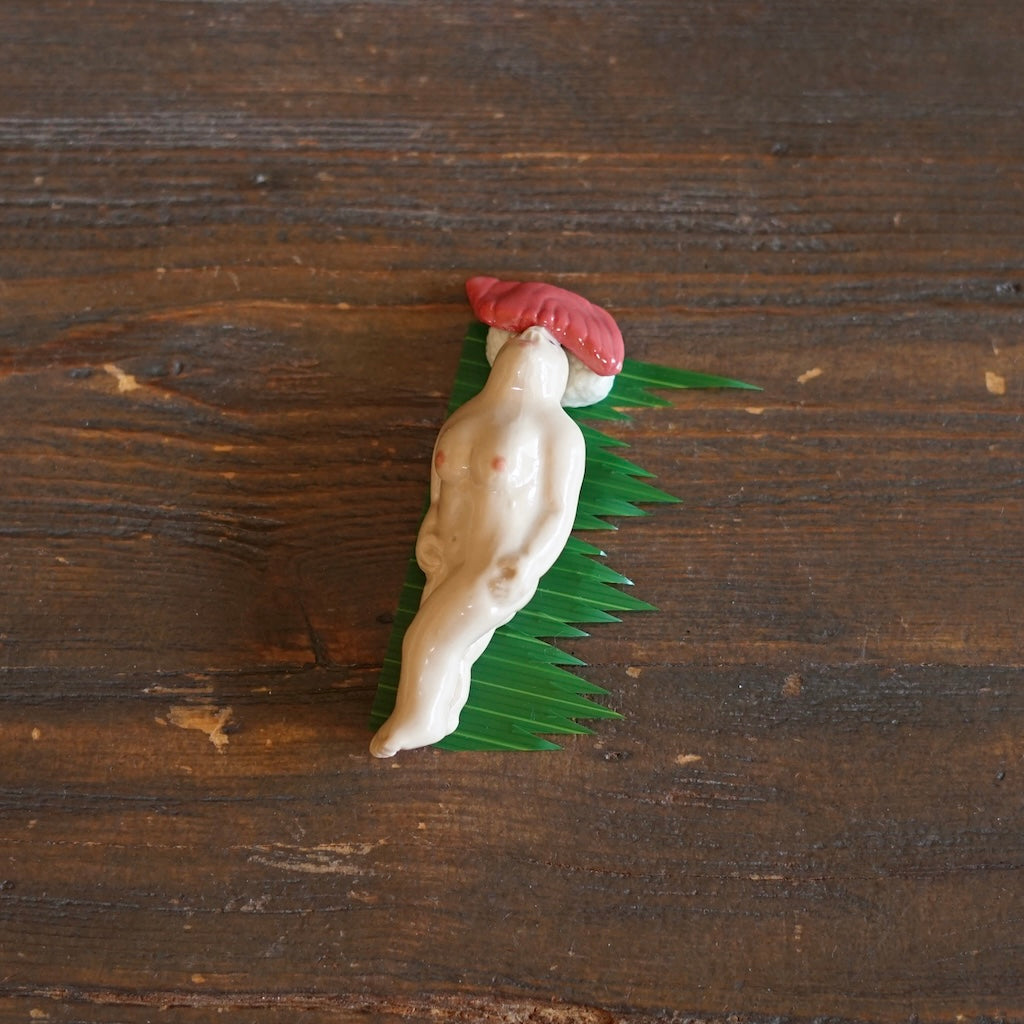 MAGURO Sushi Lady Chopstick Rest #MA148E