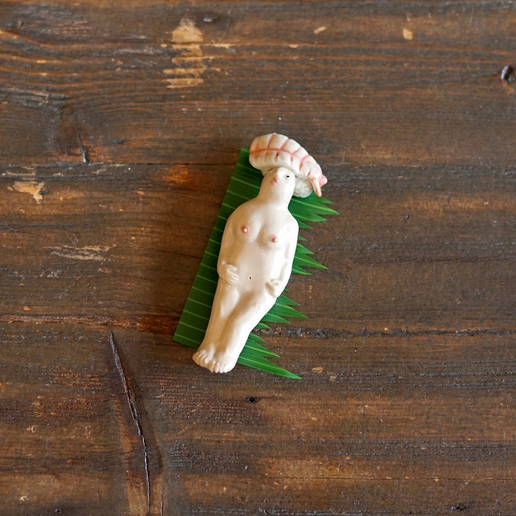 EBI Sushi Lady Chopstick Rest #MA148i
