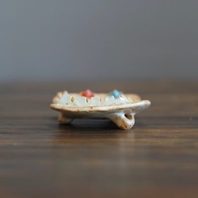 Small Abstract Plate #KB8A