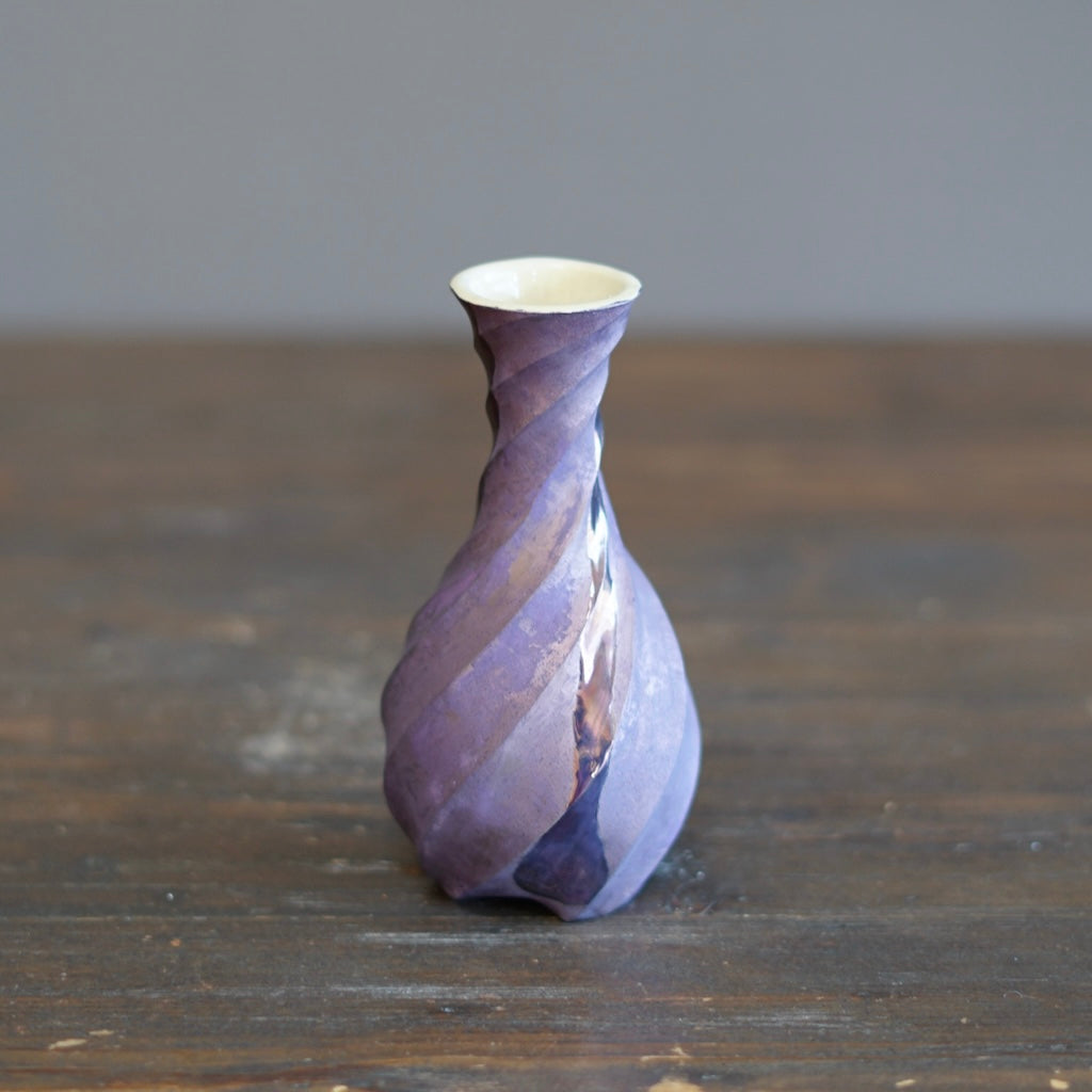 Twisted Luster Flower Vase #OMT127