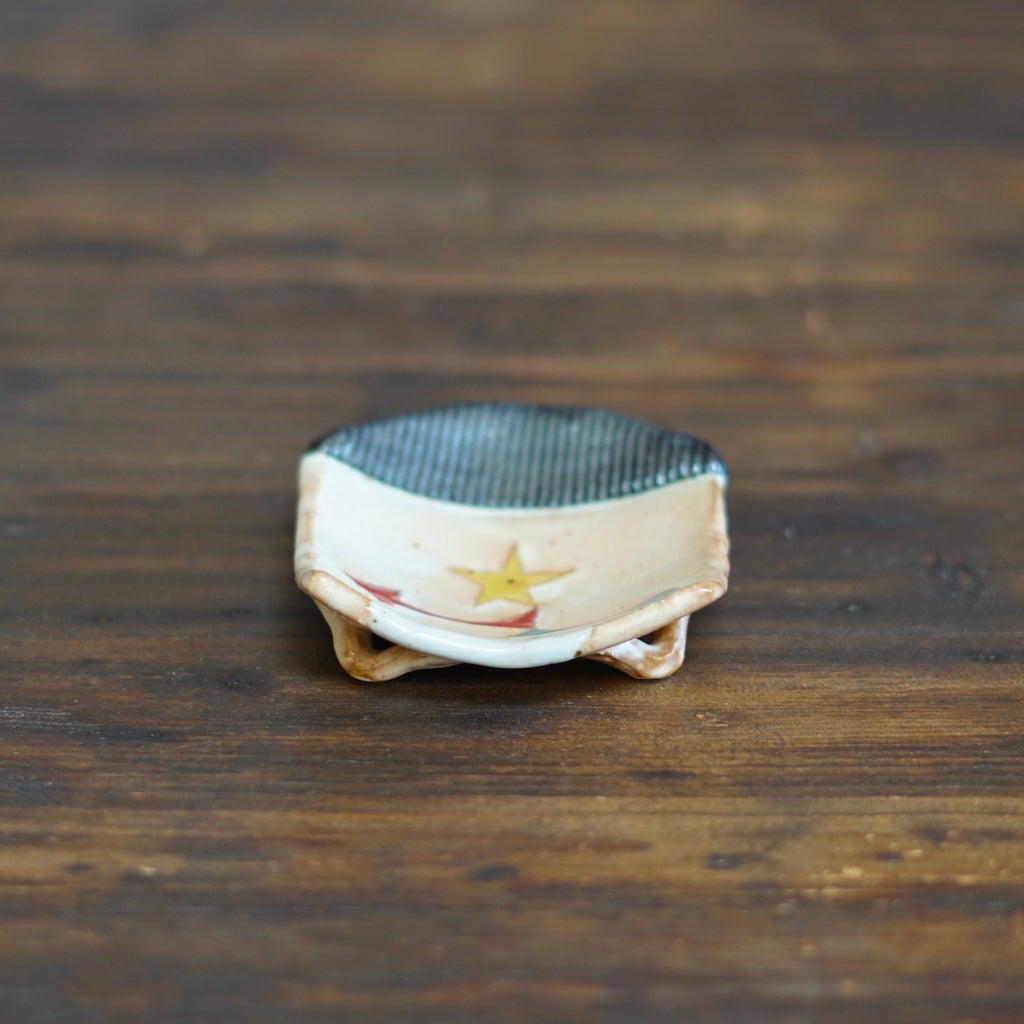 Small Abstract Plate #KB8B