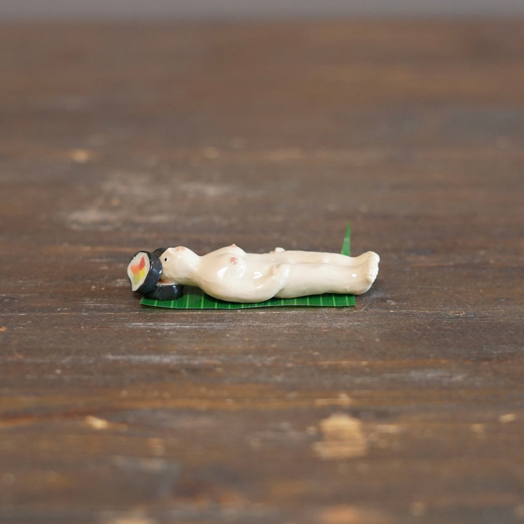 FUTOMAKI Sushi Lady Chopstick Rest #MA148M