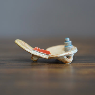 Small Abstract Plate #KB8C