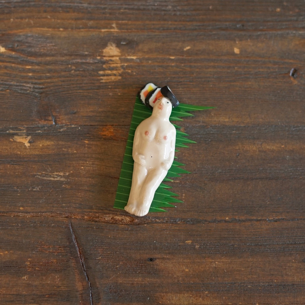 FUTOMAKI Sushi Lady Chopstick Rest #MA148N