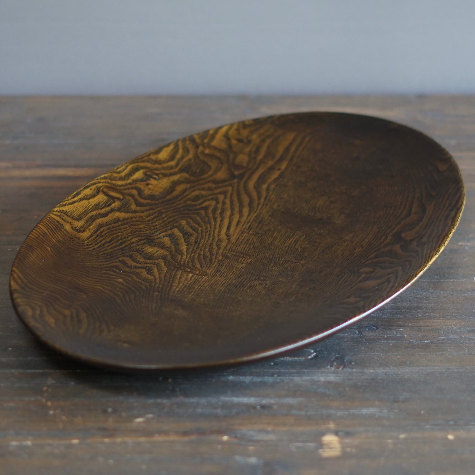 Hand Carved Oval Serving Platter #YT28
