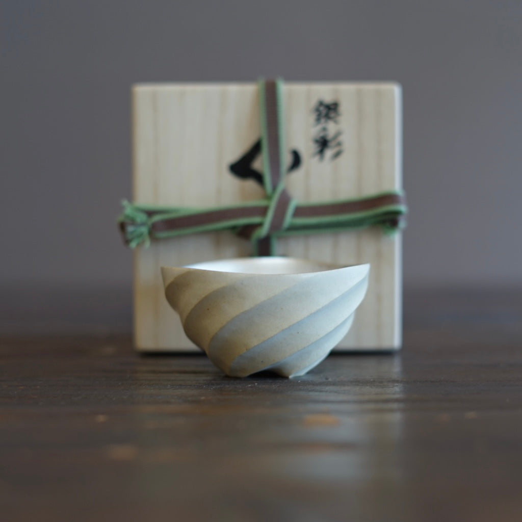 Twisted Silver GUINOMI Sake Cup #OMT130E