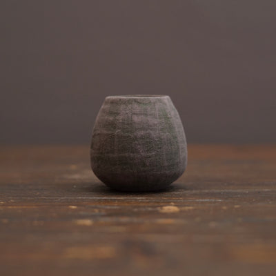 Grass / Red Mini Dino Vase #JT446E