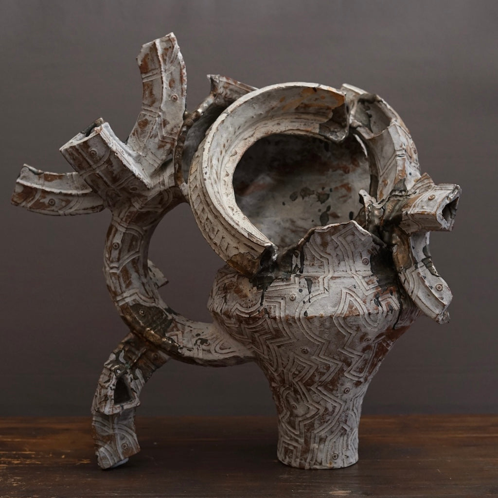 Beyond The Infinity Ceramic Sculpture #HT1
