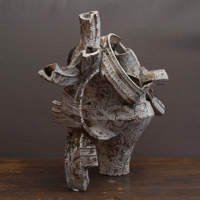 Beyond The Infinity Ceramic Sculpture #HT1