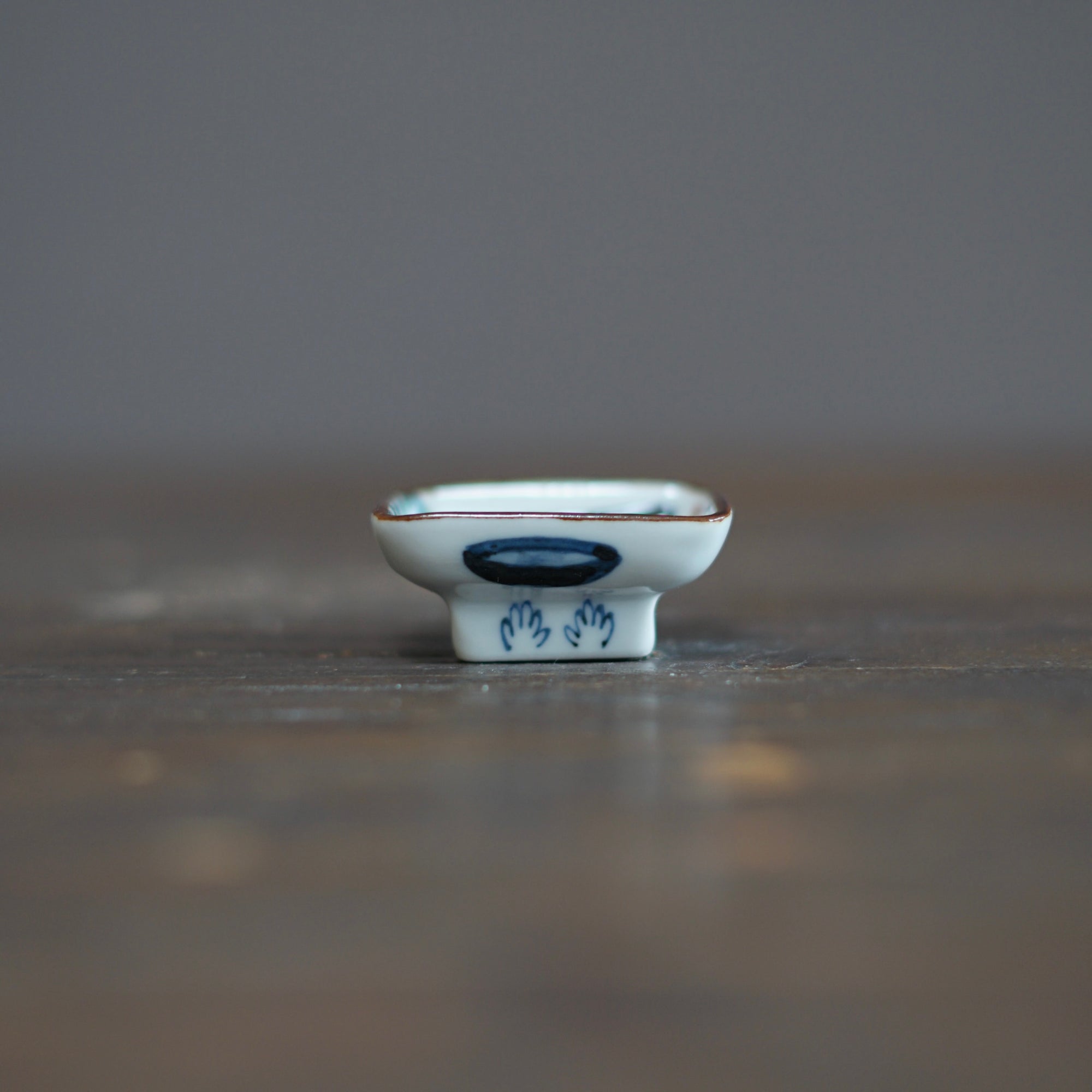 Good Fortunte Soba Tiny Plate #Ki14L