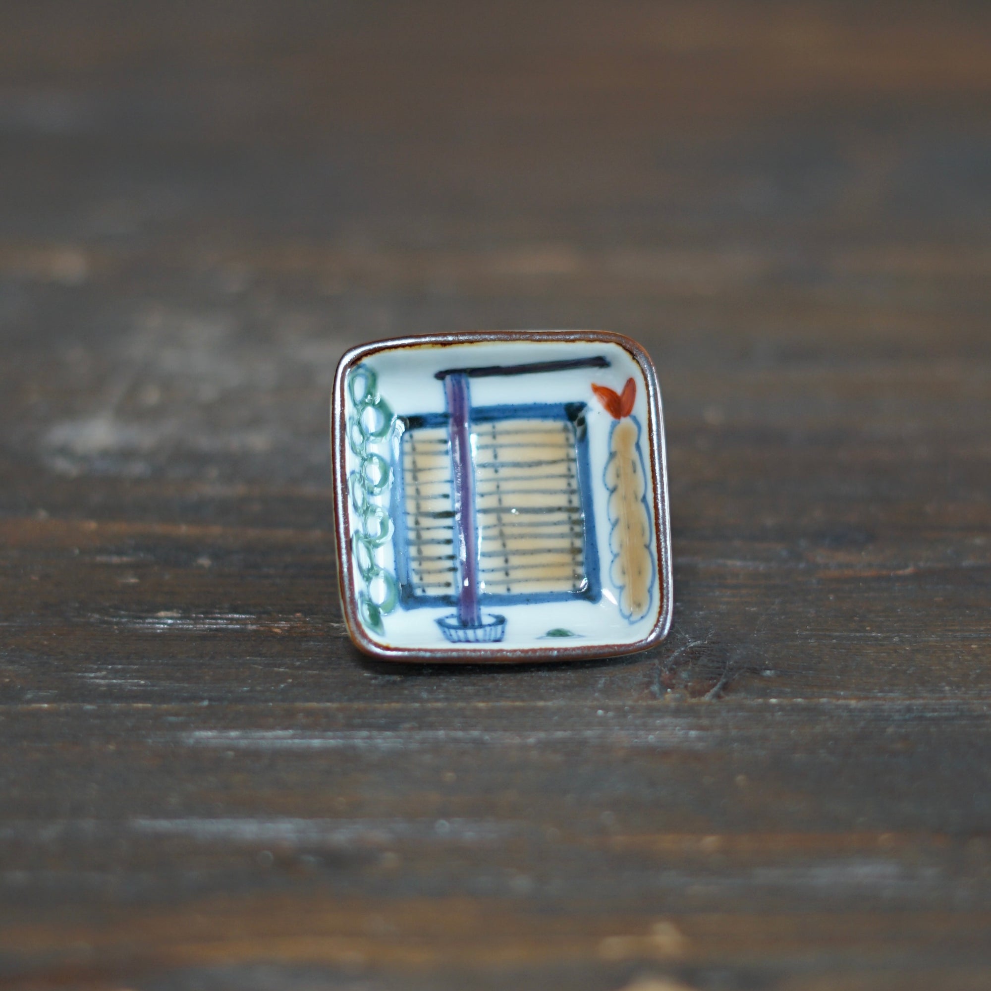 Good Fortunte Soba Tiny Plate #Ki14L