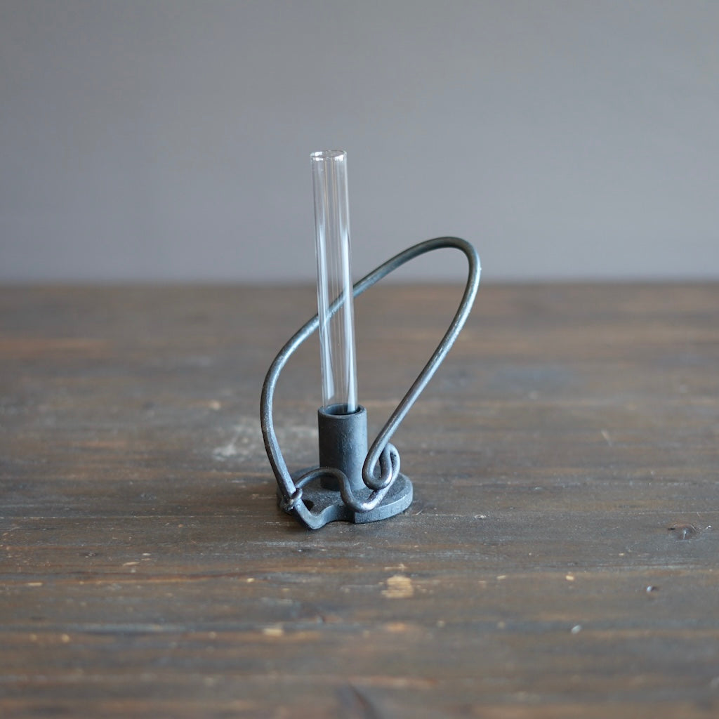 Hand Forged Candle Holder / Bud Vase #UDN16A