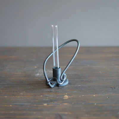 Hand Forged Candle Holder / Bud Vase #UDN16C