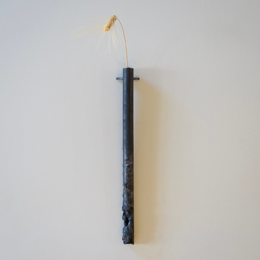 Hand Forged Hanging Flower Vase #UDN8A