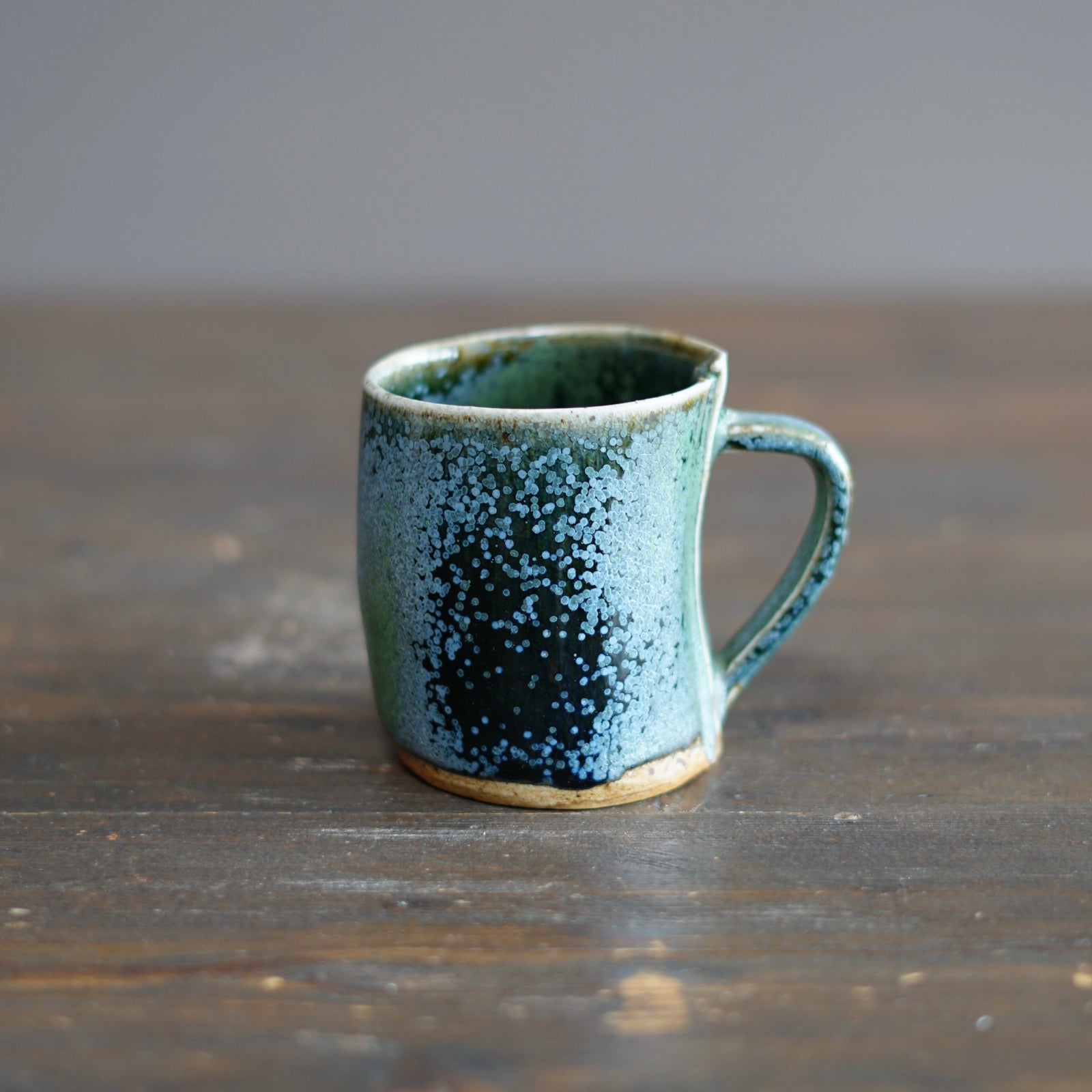 Blue TENMOKU Small Wraps Mug #KY204D
