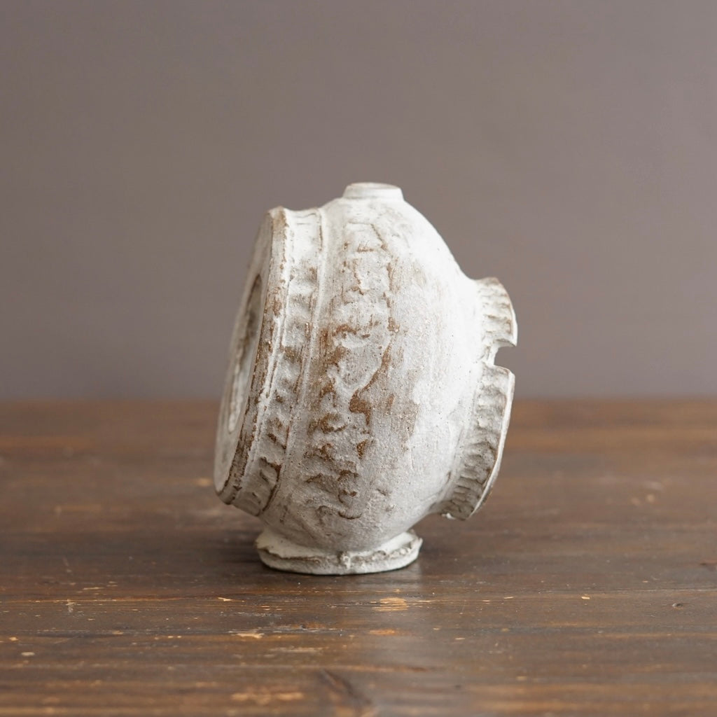 Mini Nova O Ceramic Sculpture / Flower Vase #HT11