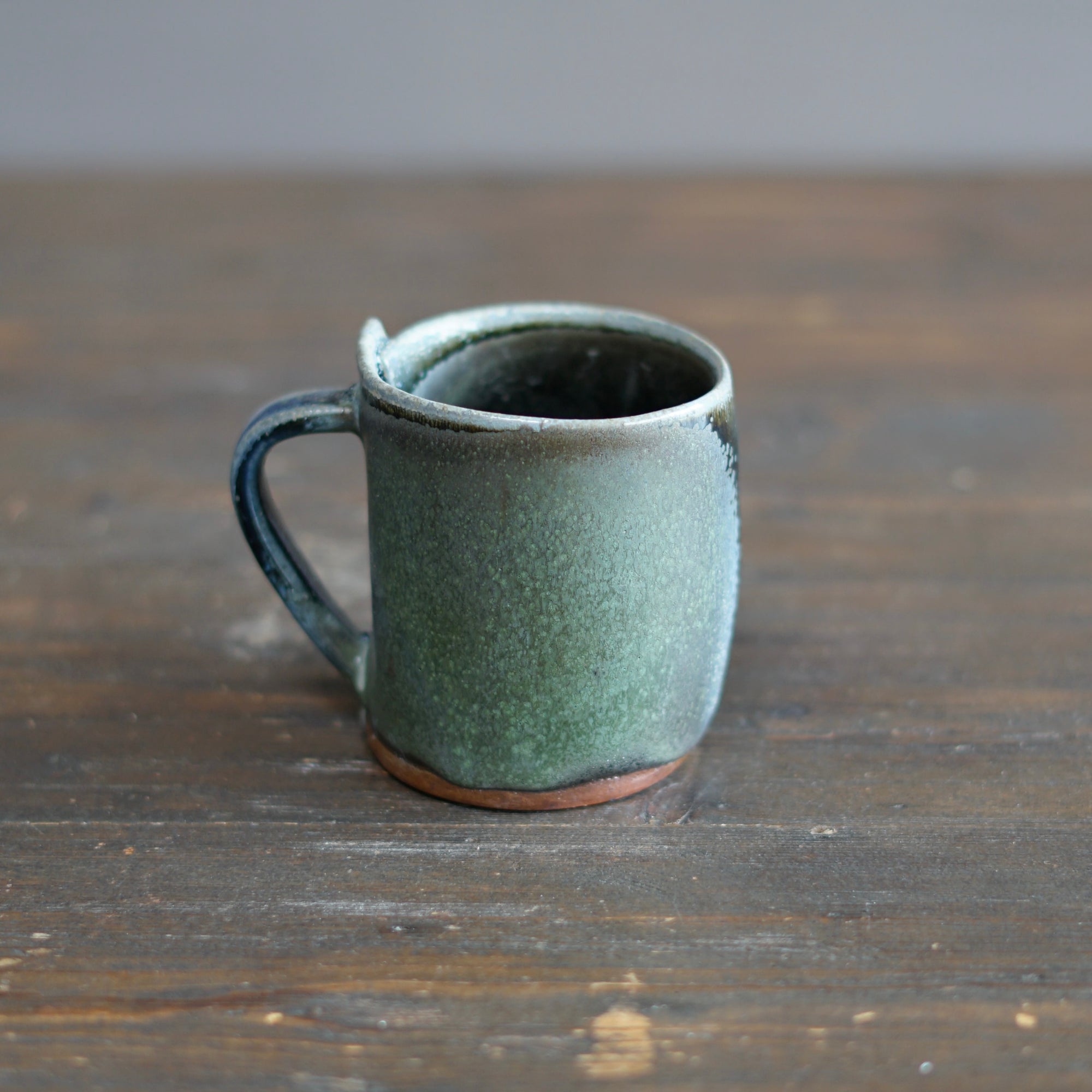Blue TENMOKU Regular Wraps Mug #KY203E