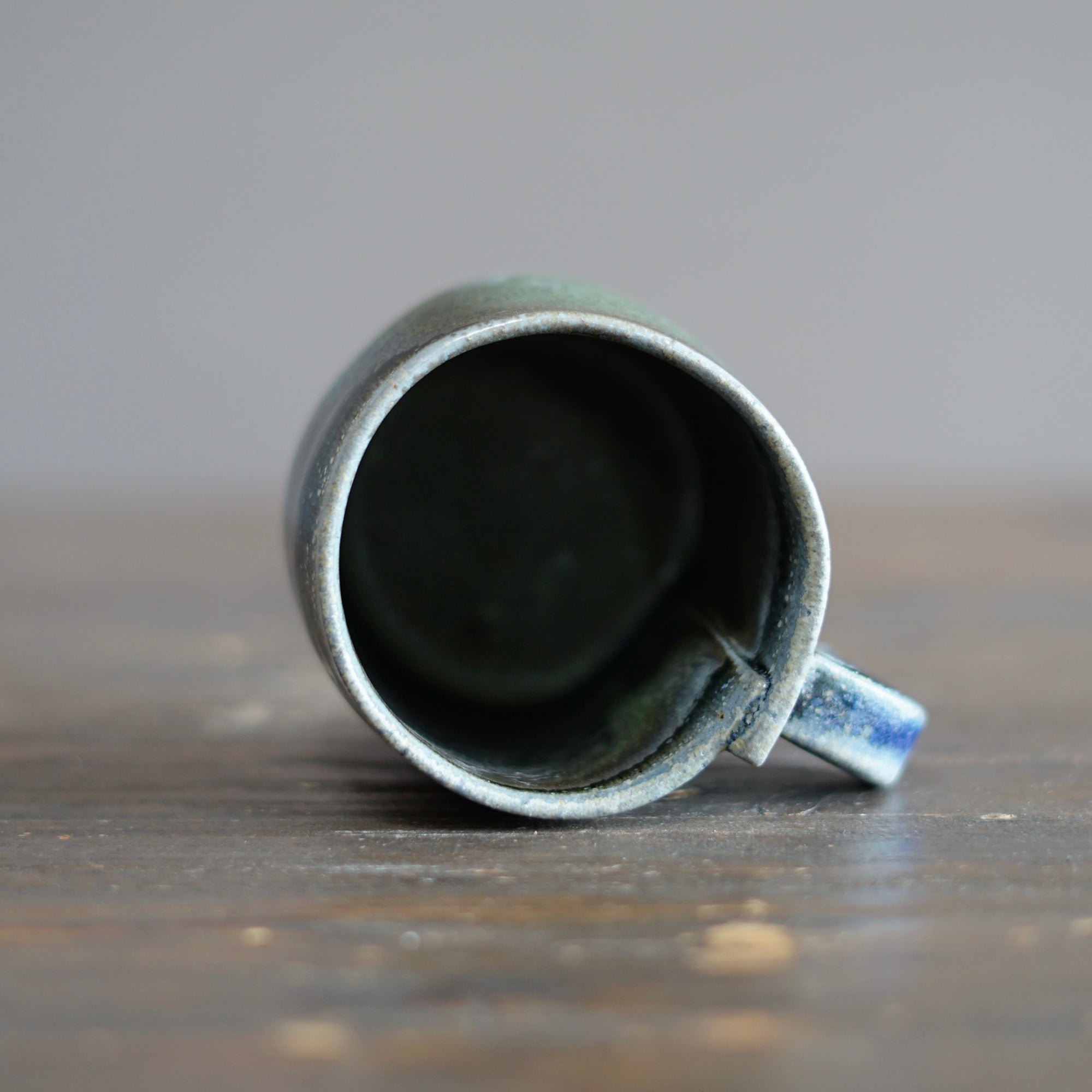 Blue TENMOKU Regular Wraps Mug #KY203E