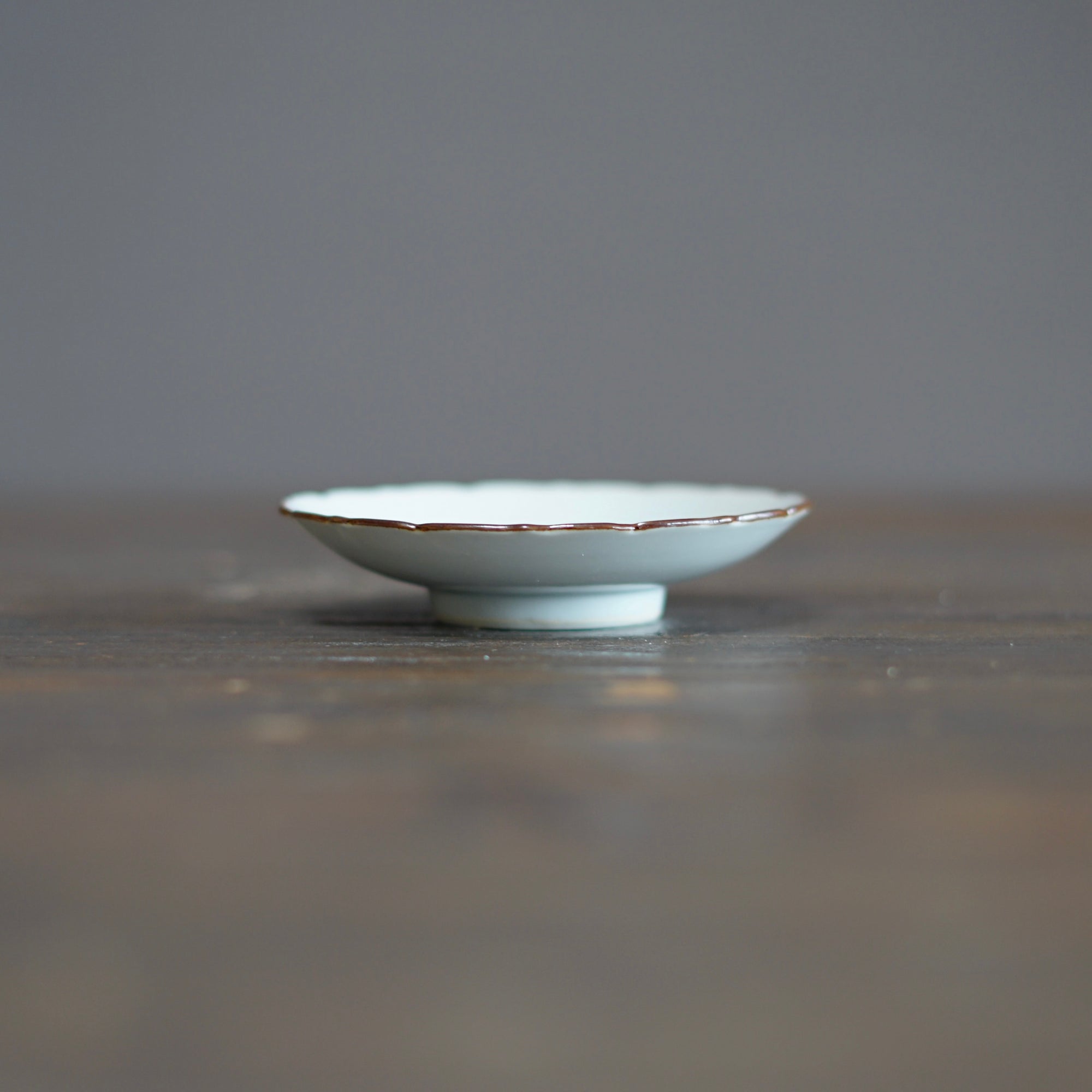 CHOJYU-GIGA Soy Plate "Fanning Fox" #Ki13H