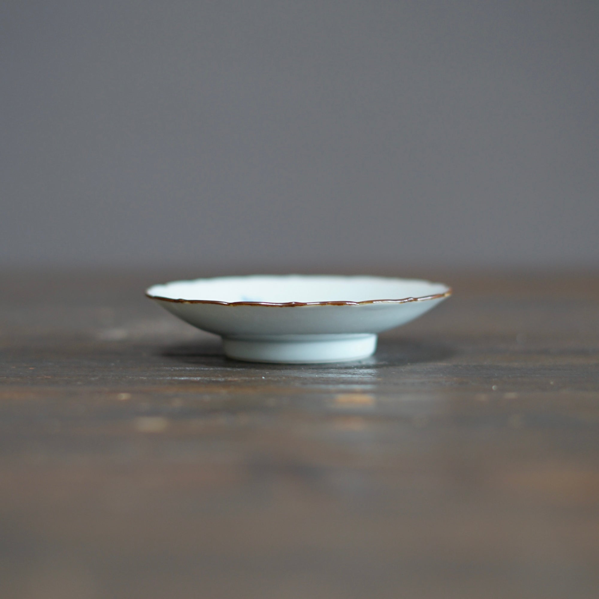 CHOJYU-GIGA Soy Plate "Dancing Frog" #Ki13i