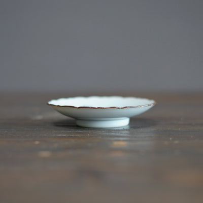 CHOJYU-GIGA Soy Plate "Dancing Frog" #Ki13J