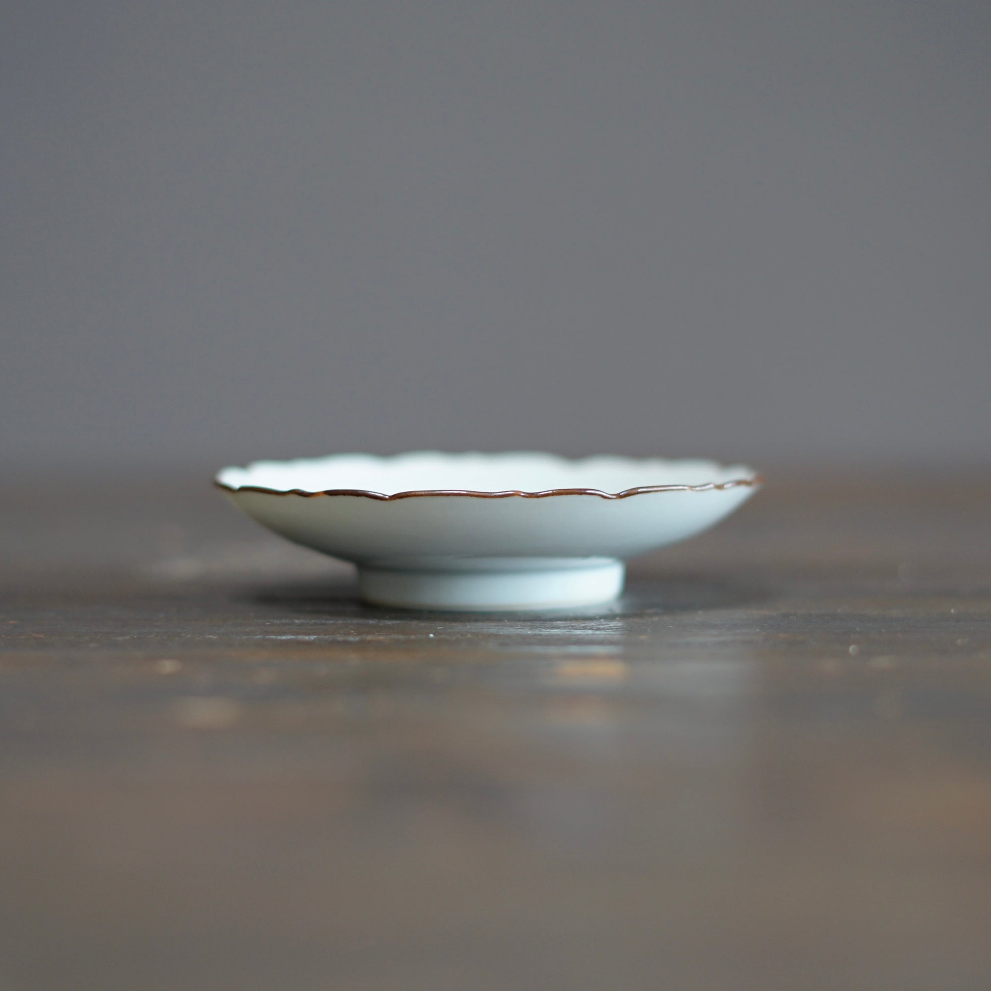 CHOJYU-GIGA Soy Plate "Fanning Fox" #Ki13M