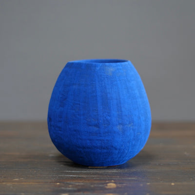 Blue / Yellow Dino Vase #JT413E