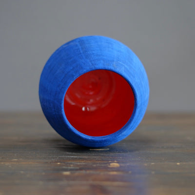 Blue / Red Dino Vase #JT413F