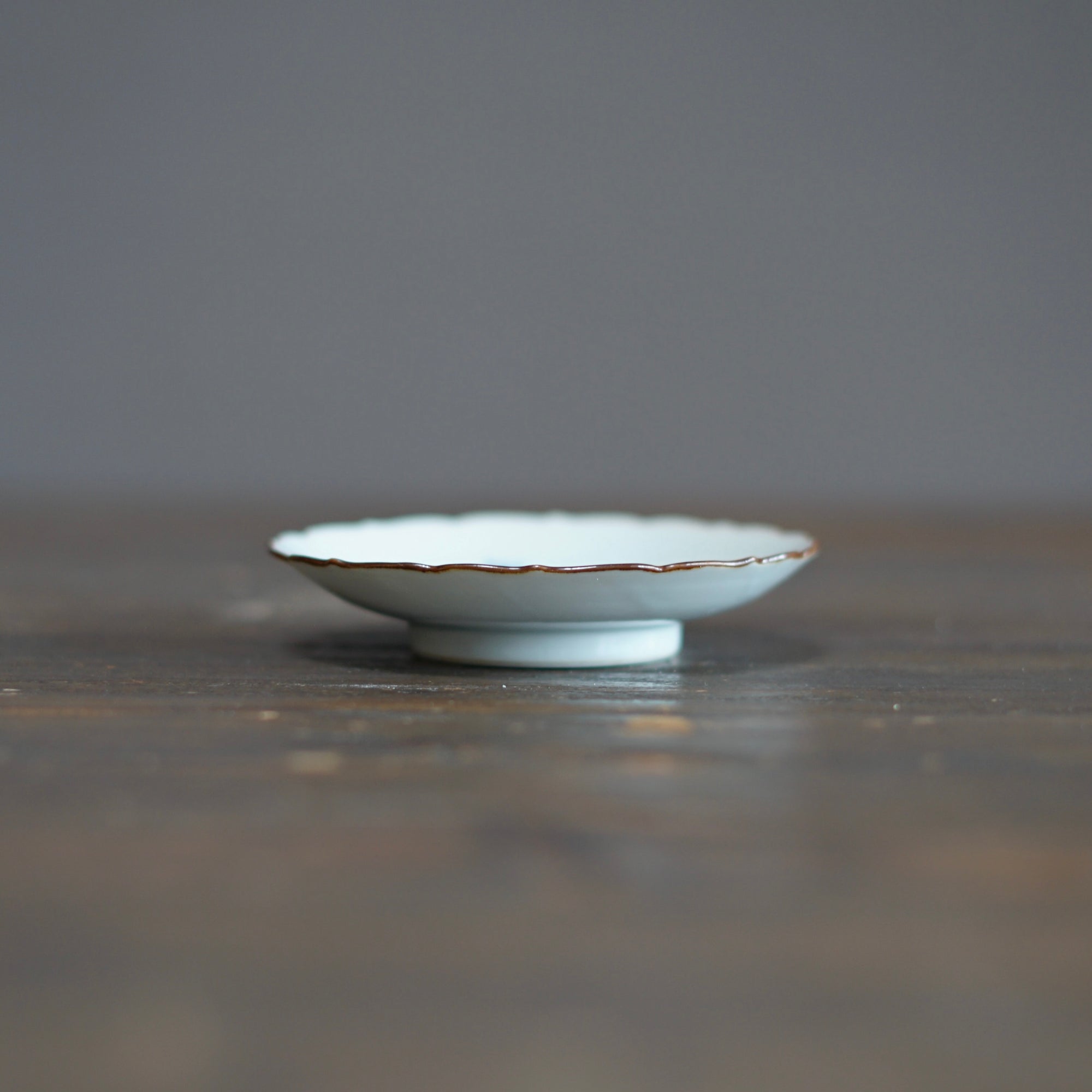 CHOJYU-GIGA Soy Plate "Sumo Wrestling" #Ki13Q