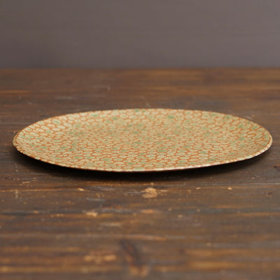 Autumn Dots Oval Plate #LK929B