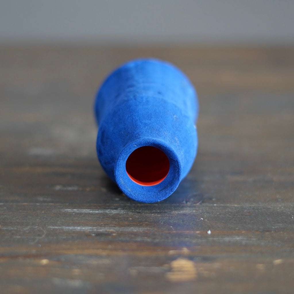 Blue / Red Mini Bottle Vase #JT416B