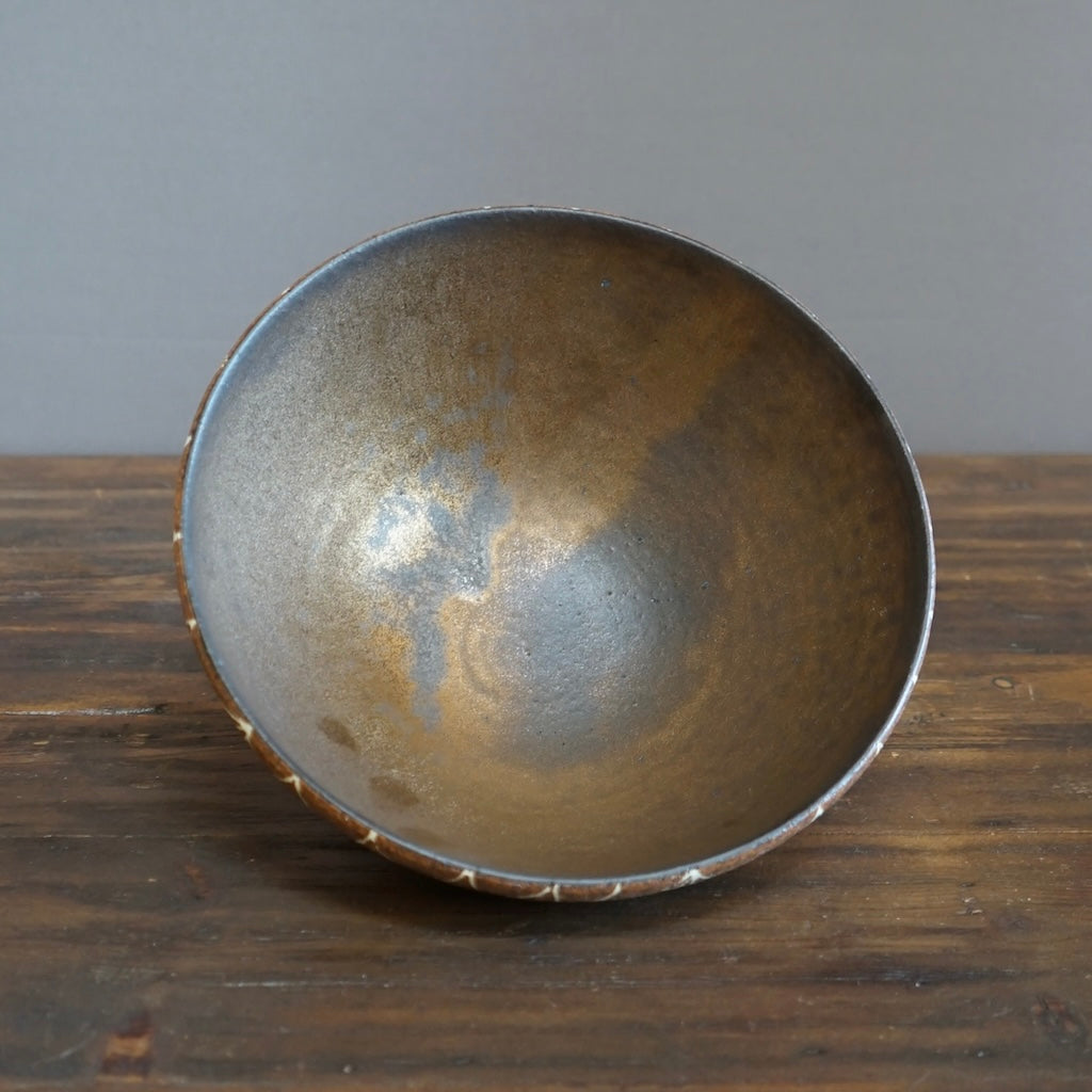 Geometric Inlay Large Noodle Bowl #OMT95A